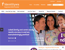Tablet Screenshot of identitywa.com.au